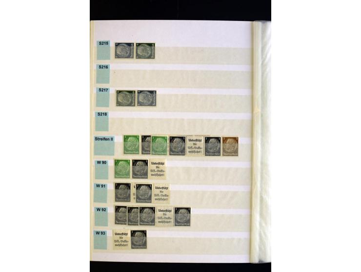 1912/41, ungebrauchte und teils auch postfrische Partie im Lagerbuch, dabei diverse bessere wie Mi.-Nr. X65-67 und KZ12 sowie