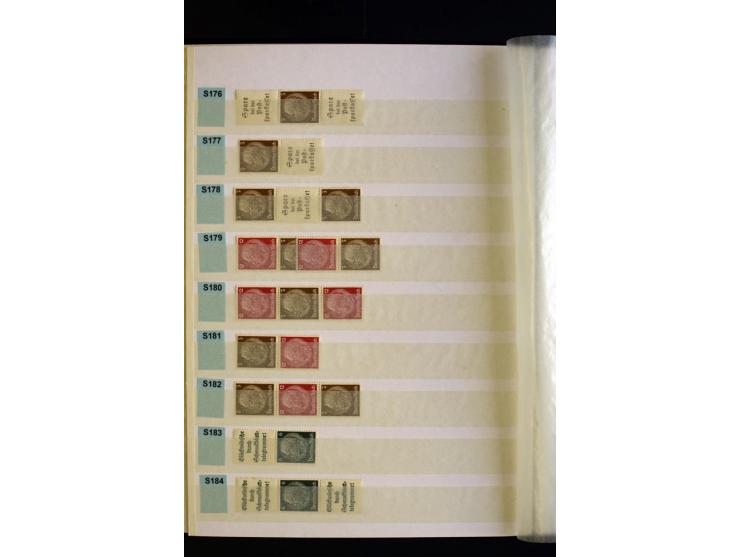 1912/41, ungebrauchte und teils auch postfrische Partie im Lagerbuch, dabei diverse bessere wie Mi.-Nr. X65-67 und KZ12 sowie