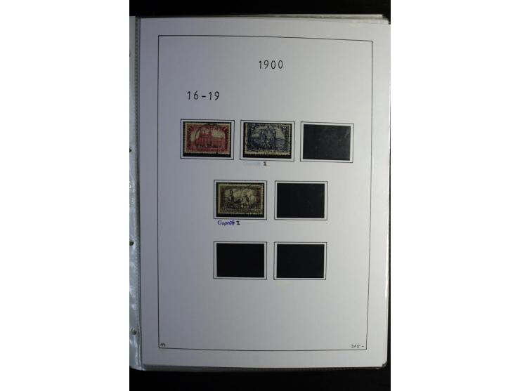 China bis Togo, gestempelte reichhaltige Sammlung mit vielen guten Ausgaben, etliches sign., China Mi.-Nr. 3Ib mit Fotoattest