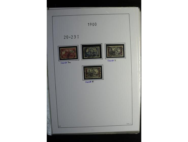China bis Togo, gestempelte reichhaltige Sammlung mit vielen guten Ausgaben, etliches sign., China Mi.-Nr. 3Ib mit Fotoattest