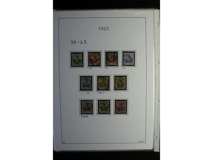 China bis Togo, gestempelte reichhaltige Sammlung mit vielen guten Ausgaben, etliches sign., China Mi.-Nr. 3Ib mit Fotoattest