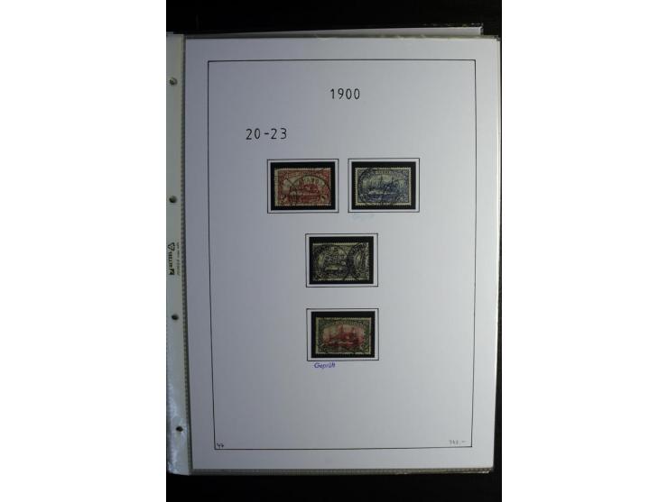 China bis Togo, gestempelte reichhaltige Sammlung mit vielen guten Ausgaben, etliches sign., China Mi.-Nr. 3Ib mit Fotoattest