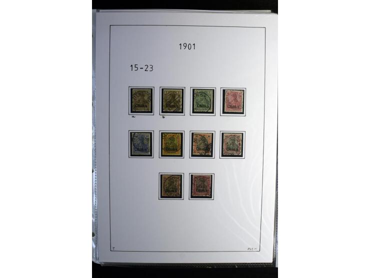 China bis Togo, gestempelte reichhaltige Sammlung mit vielen guten Ausgaben, etliches sign., China Mi.-Nr. 3Ib mit Fotoattest