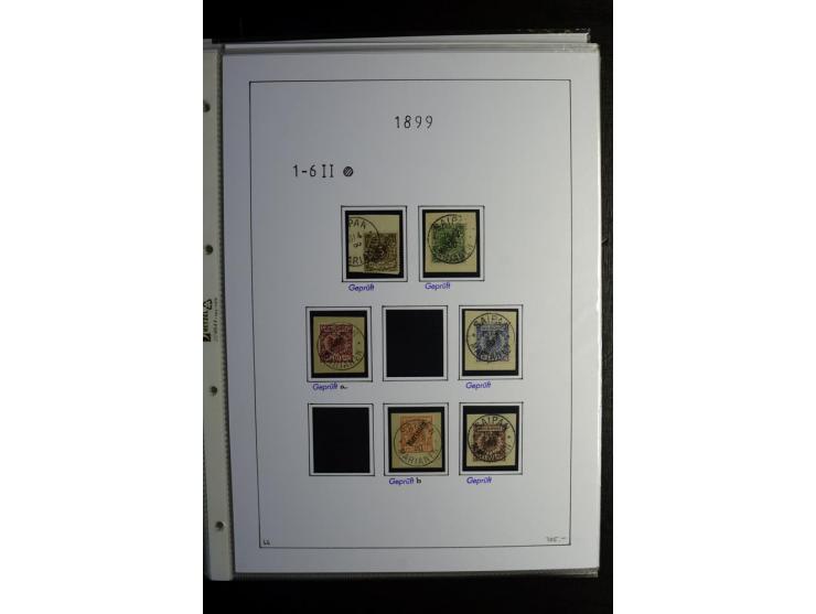 China bis Togo, gestempelte reichhaltige Sammlung mit vielen guten Ausgaben, etliches sign., China Mi.-Nr. 3Ib mit Fotoattest