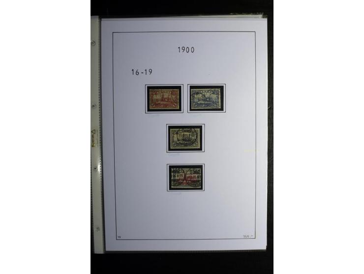 China bis Togo, gestempelte reichhaltige Sammlung mit vielen guten Ausgaben, etliches sign., China Mi.-Nr. 3Ib mit Fotoattest