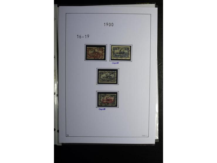 China bis Togo, gestempelte reichhaltige Sammlung mit vielen guten Ausgaben, etliches sign., China Mi.-Nr. 3Ib mit Fotoattest