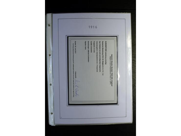 1914/18, gestempelte Sammlung mit u.a. Belgien Mi.-Nr. 9PFI, 11b, 13bI+II, 16bI, 18c, 20bI, 24IB, Etappe West Mi.-Nr. 12Ba (F
