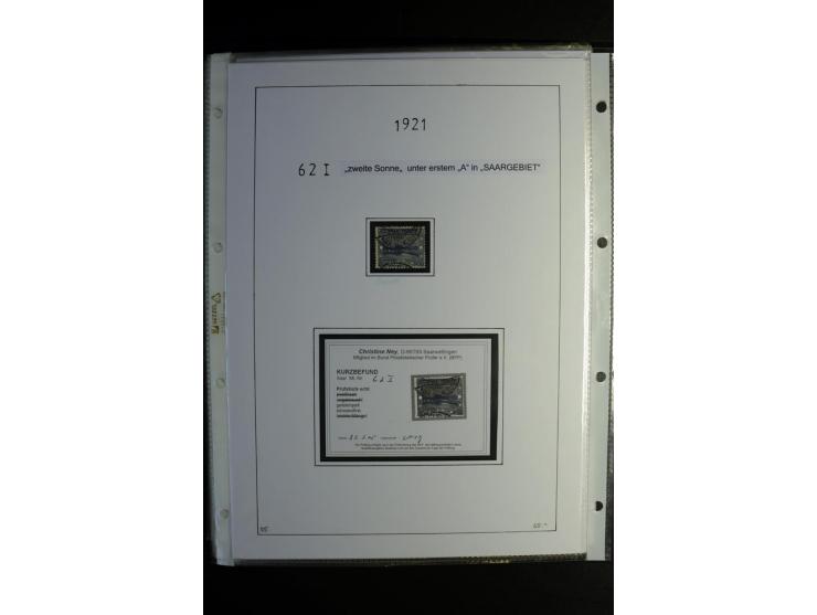 1920/34, gestempelte Sammlung mit u.a. Mi.-Nr. 9aIII, 16I, 16III, 28-31, 128-33, 135-41, 144-50, 151-57, 161-67, 168-70, 171-