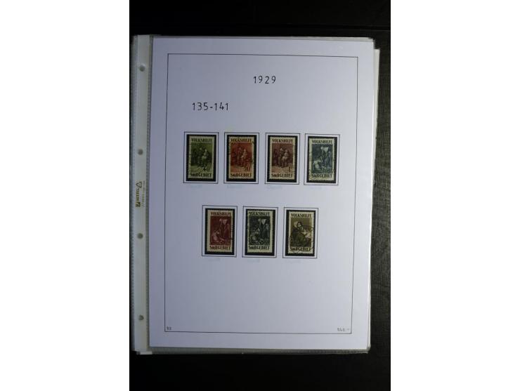 1920/34, gestempelte Sammlung mit u.a. Mi.-Nr. 9aIII, 16I, 16III, 28-31, 128-33, 135-41, 144-50, 151-57, 161-67, 168-70, 171-