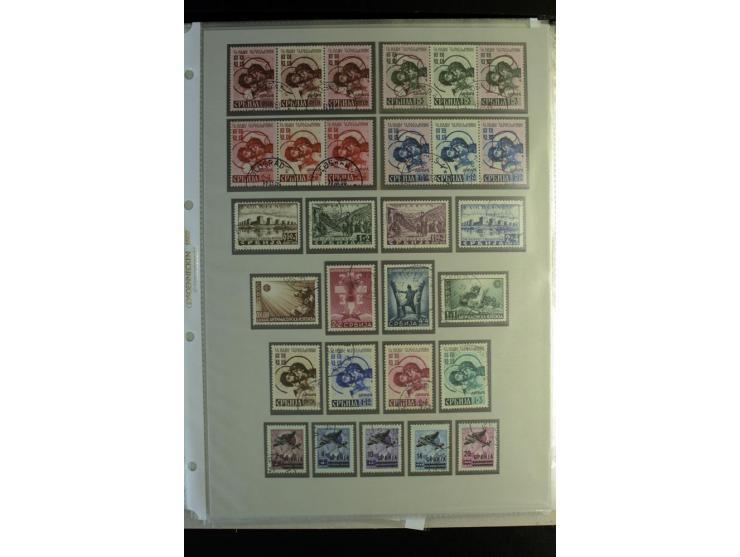 1939/44, schöne gestempelte Sammlung mit vielen besseren Werten, Albanien Mi.-Nr. 1-14 gestempelt, Odenpäh Mi.-Nr. 1A und 2AI