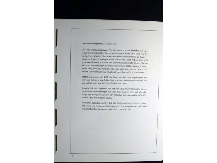 1940/45, über 280 Briefe aus und nach Deutschland, dabei Einschreiben, Wertbriefe, Luftpost, viele verschiedene Zensuren, all
