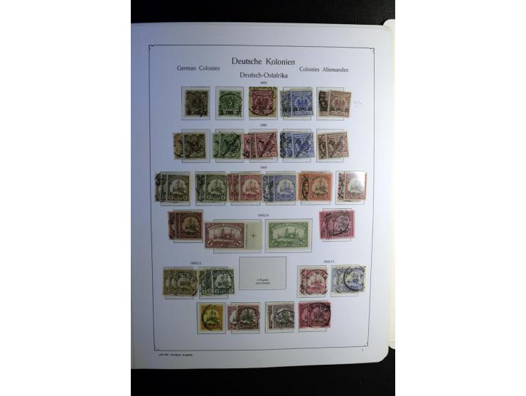 1851/1945, ungebrauchte/postfrische und gestempelte Sammlung ab etwas Altdeutschland, ein Teil Deutsches Reich Zusammensdruck