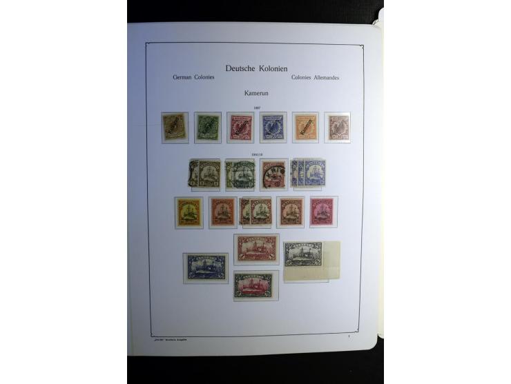 1851/1945, ungebrauchte/postfrische und gestempelte Sammlung ab etwas Altdeutschland, ein Teil Deutsches Reich Zusammensdruck