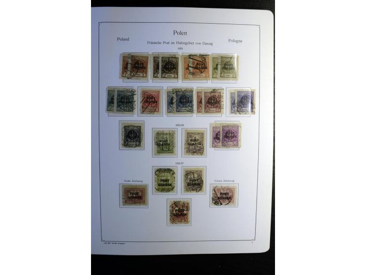 1851/1945, ungebrauchte/postfrische und gestempelte Sammlung ab etwas Altdeutschland, ein Teil Deutsches Reich Zusammensdruck