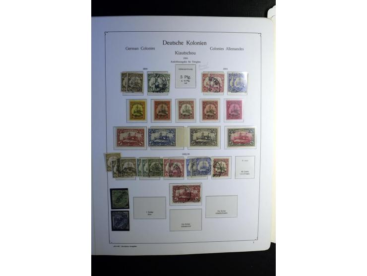 1851/1945, ungebrauchte/postfrische und gestempelte Sammlung ab etwas Altdeutschland, ein Teil Deutsches Reich Zusammensdruck