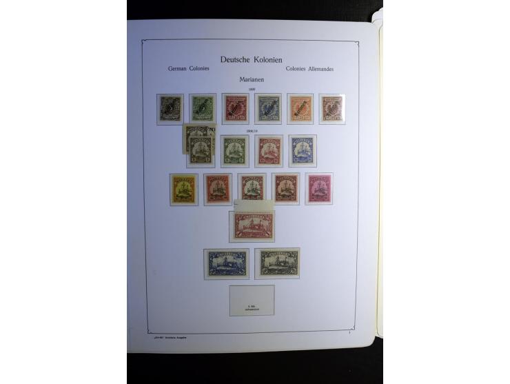 1851/1945, ungebrauchte/postfrische und gestempelte Sammlung ab etwas Altdeutschland, ein Teil Deutsches Reich Zusammensdruck