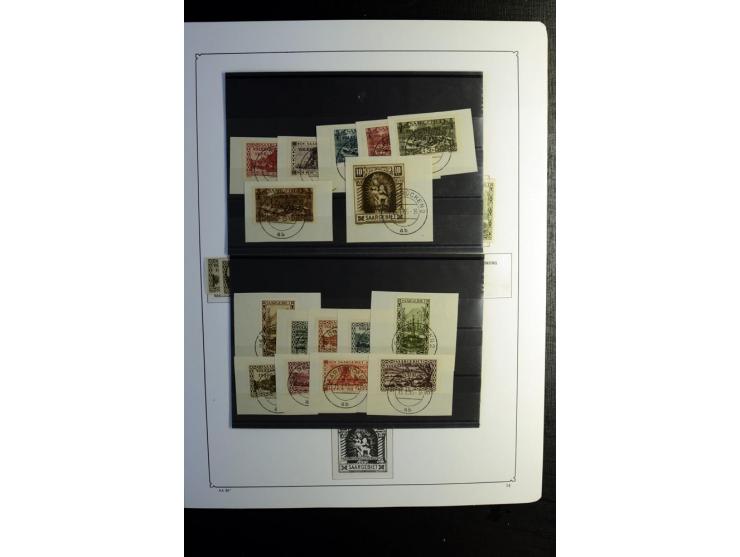 1851/1945, ungebrauchte/postfrische und gestempelte Sammlung ab etwas Altdeutschland, ein Teil Deutsches Reich Zusammensdruck