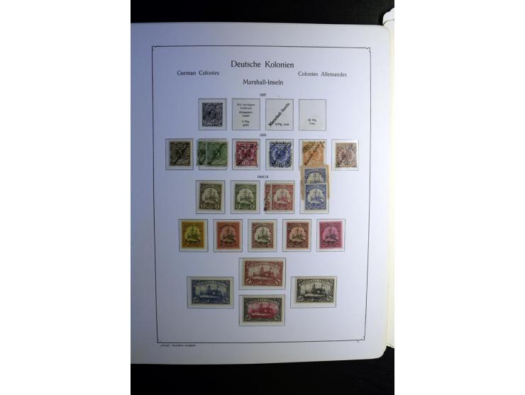 1851/1945, ungebrauchte/postfrische und gestempelte Sammlung ab etwas Altdeutschland, ein Teil Deutsches Reich Zusammensdruck