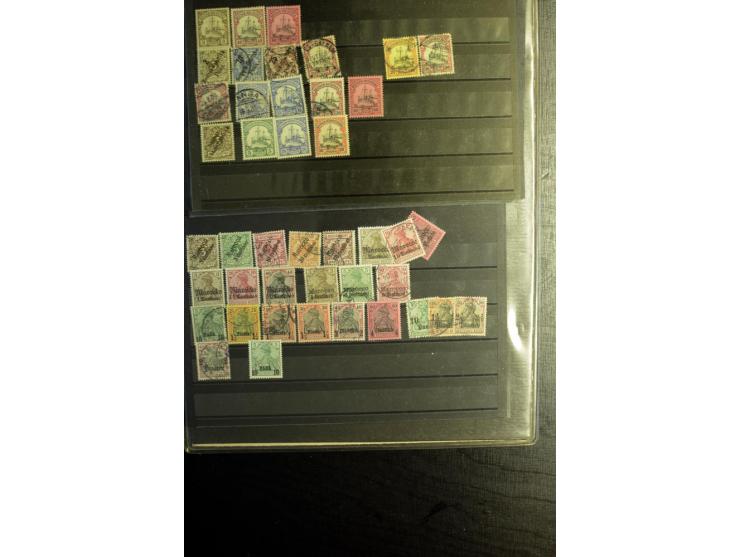 1851/1945, ungebrauchte/postfrische und gestempelte Sammlung ab etwas Altdeutschland, ein Teil Deutsches Reich Zusammensdruck