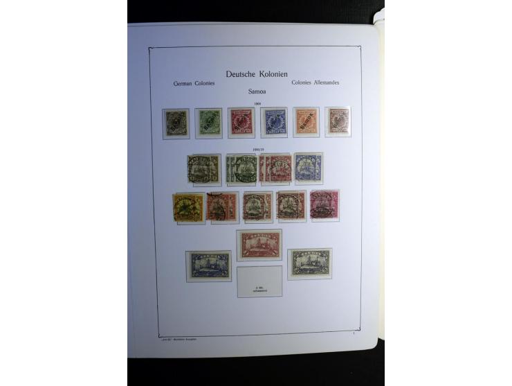 1851/1945, ungebrauchte/postfrische und gestempelte Sammlung ab etwas Altdeutschland, ein Teil Deutsches Reich Zusammensdruck