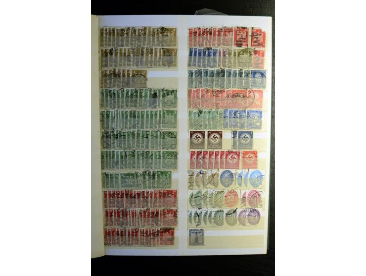 1851/1945, ungebrauchte/postfrische und gestempelte Sammlung ab etwas Altdeutschland, ein Teil Deutsches Reich Zusammensdruck