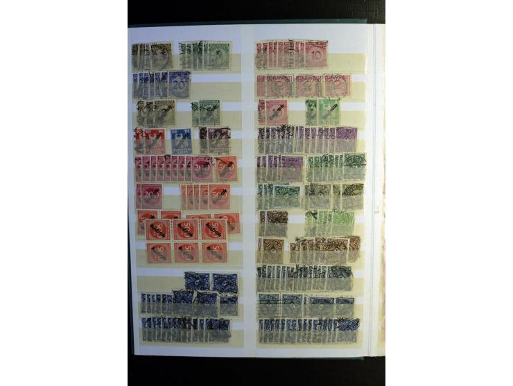 1851/1945, ungebrauchte/postfrische und gestempelte Sammlung ab etwas Altdeutschland, ein Teil Deutsches Reich Zusammensdruck