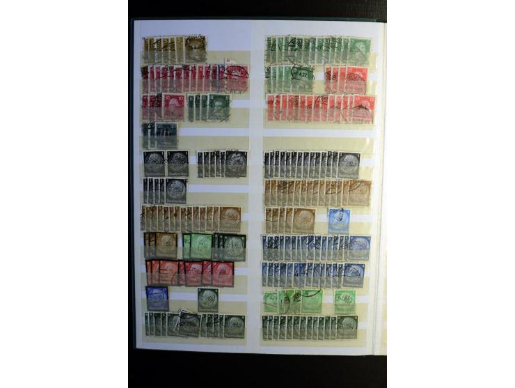 1851/1945, ungebrauchte/postfrische und gestempelte Sammlung ab etwas Altdeutschland, ein Teil Deutsches Reich Zusammensdruck