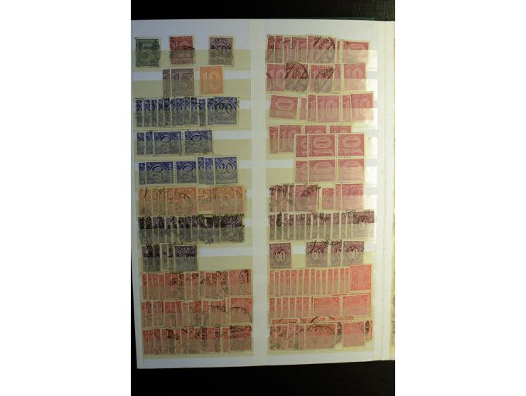 1851/1945, ungebrauchte/postfrische und gestempelte Sammlung ab etwas Altdeutschland, ein Teil Deutsches Reich Zusammensdruck