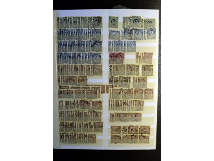 1851/1945, ungebrauchte/postfrische und gestempelte Sammlung ab etwas Altdeutschland, ein Teil Deutsches Reich Zusammensdruck