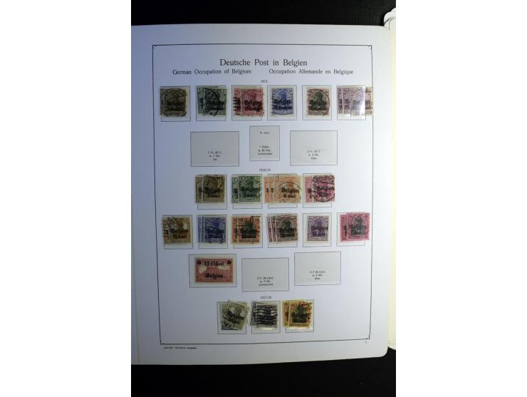 1851/1945, ungebrauchte/postfrische und gestempelte Sammlung ab etwas Altdeutschland, ein Teil Deutsches Reich Zusammensdruck