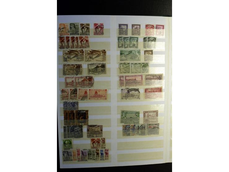 1851/1945, ungebrauchte/postfrische und gestempelte Sammlung ab etwas Altdeutschland, ein Teil Deutsches Reich Zusammensdruck