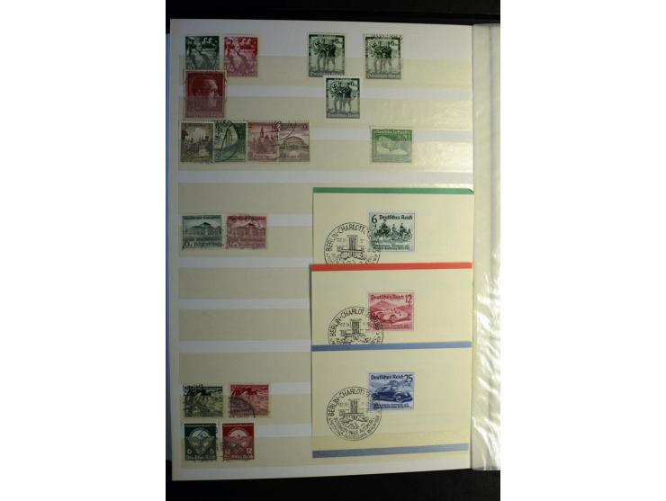 1875/1990, postfrische, ungebrauchte und gestempelte Sammlung, dabei besonders Dt. Reich, Bizone, Bund (mit Posthorn) und Ber