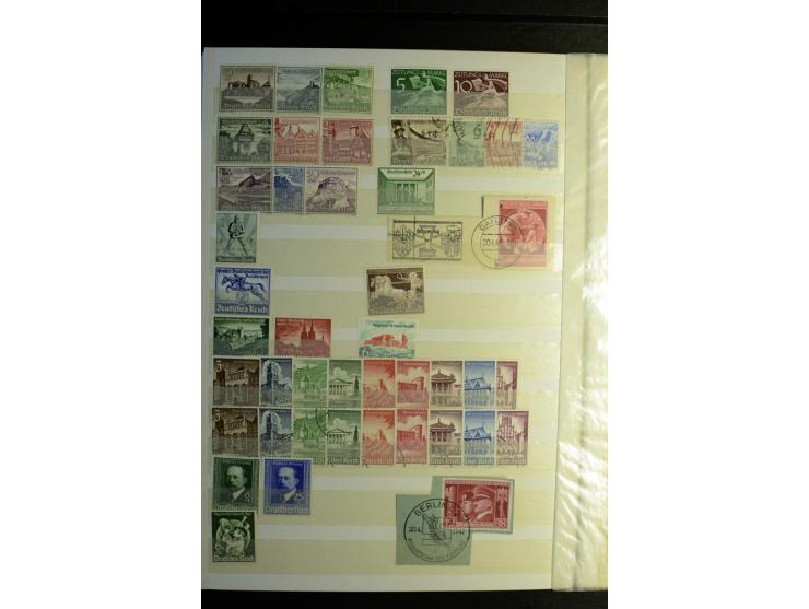 1875/1990, postfrische, ungebrauchte und gestempelte Sammlung, dabei besonders Dt. Reich, Bizone, Bund (mit Posthorn) und Ber