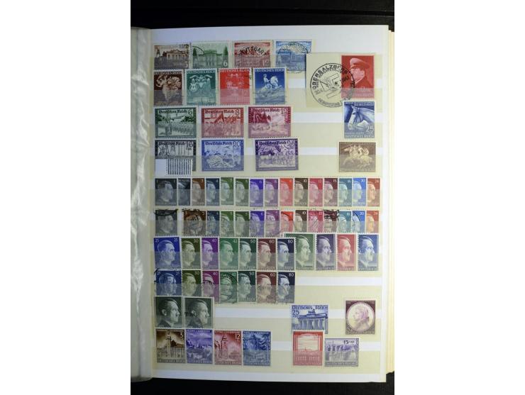 1875/1990, postfrische, ungebrauchte und gestempelte Sammlung, dabei besonders Dt. Reich, Bizone, Bund (mit Posthorn) und Ber