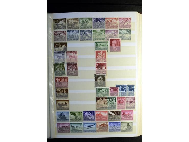 1875/1990, postfrische, ungebrauchte und gestempelte Sammlung, dabei besonders Dt. Reich, Bizone, Bund (mit Posthorn) und Ber