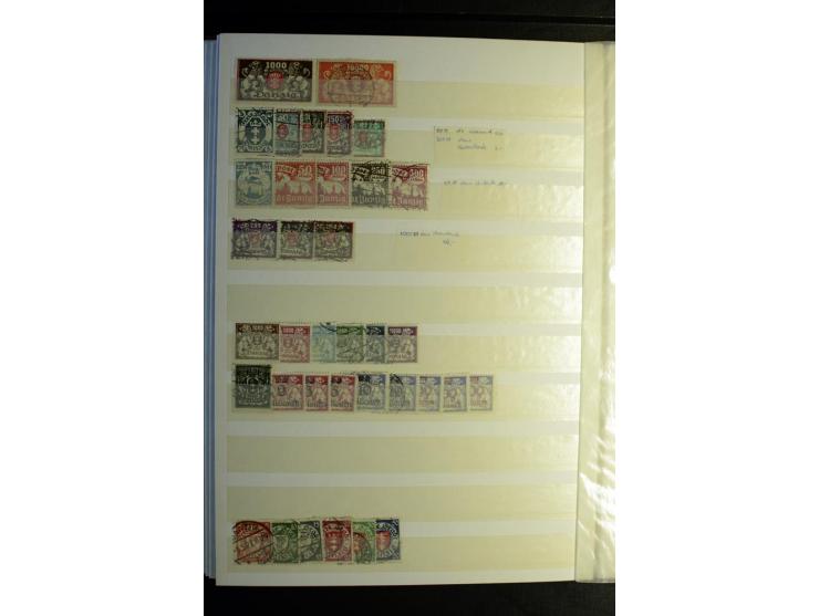 1875/1990, postfrische, ungebrauchte und gestempelte Sammlung, dabei besonders Dt. Reich, Bizone, Bund (mit Posthorn) und Ber