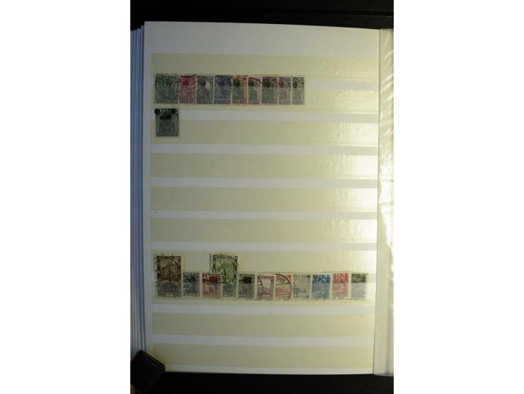 1875/1990, postfrische, ungebrauchte und gestempelte Sammlung, dabei besonders Dt. Reich, Bizone, Bund (mit Posthorn) und Ber