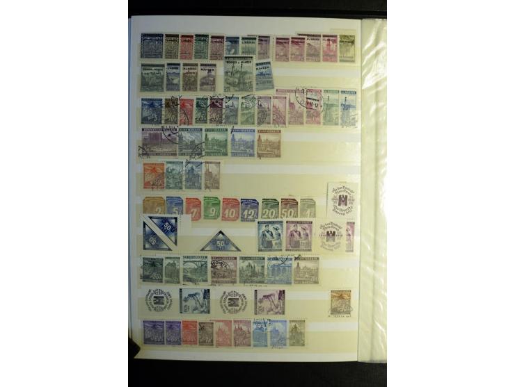 1875/1990, postfrische, ungebrauchte und gestempelte Sammlung, dabei besonders Dt. Reich, Bizone, Bund (mit Posthorn) und Ber