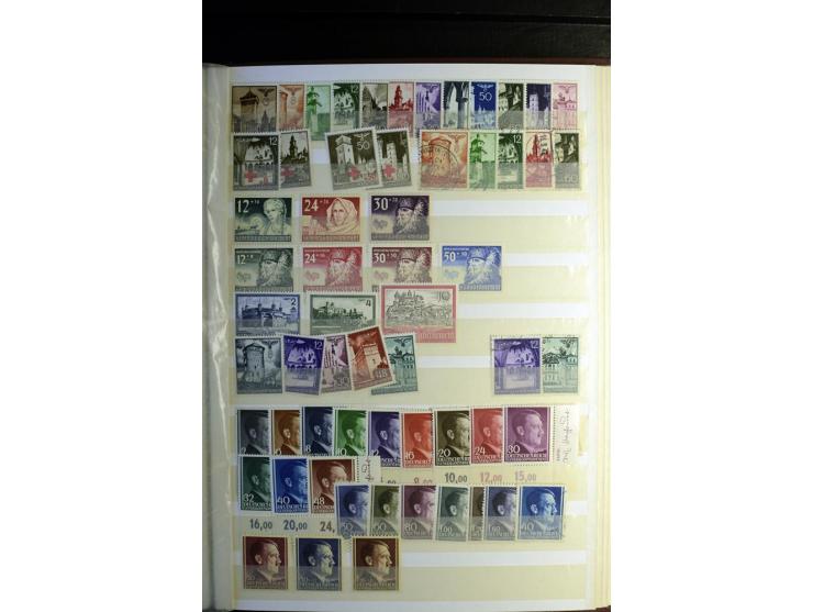 1875/1990, postfrische, ungebrauchte und gestempelte Sammlung, dabei besonders Dt. Reich, Bizone, Bund (mit Posthorn) und Ber