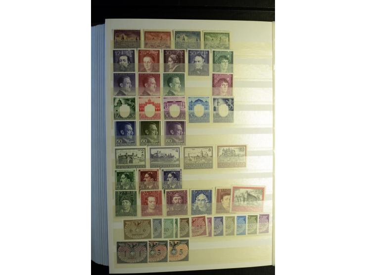1875/1990, postfrische, ungebrauchte und gestempelte Sammlung, dabei besonders Dt. Reich, Bizone, Bund (mit Posthorn) und Ber
