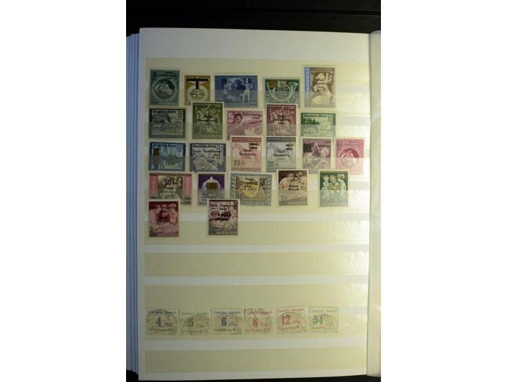 1875/1990, postfrische, ungebrauchte und gestempelte Sammlung, dabei besonders Dt. Reich, Bizone, Bund (mit Posthorn) und Ber