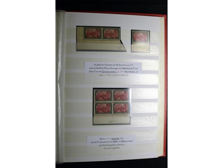 1900/1918, interessante Spezialsammlung der Markwerte ab Reichspost inkl. den Aufdruckausgaben bei den Dt. Auslandspostämtern