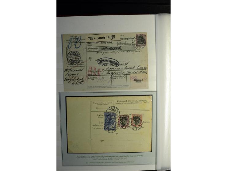 1900/1918, interessante Spezialsammlung der Markwerte ab Reichspost inkl. den Aufdruckausgaben bei den Dt. Auslandspostämtern