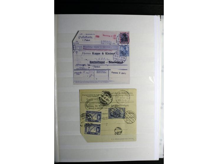 1900/1918, interessante Spezialsammlung der Markwerte ab Reichspost inkl. den Aufdruckausgaben bei den Dt. Auslandspostämtern