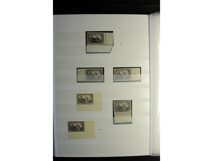 1900/1918, interessante Spezialsammlung der Markwerte ab Reichspost inkl. den Aufdruckausgaben bei den Dt. Auslandspostämtern