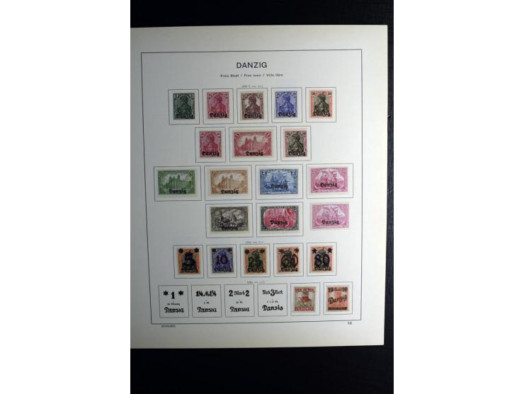 1900/55, postfrischer, ungebrauchter und gestempelter Posten mit vielen guten Werten und Sätzen, dabei u.a. Bund Posthorn pos