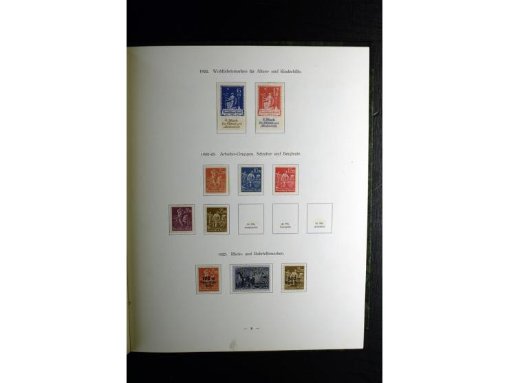 1900/55, postfrischer, ungebrauchter und gestempelter Posten mit vielen guten Werten und Sätzen, dabei u.a. Bund Posthorn pos