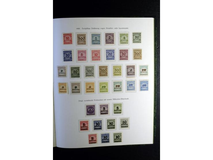 1900/55, postfrischer, ungebrauchter und gestempelter Posten mit vielen guten Werten und Sätzen, dabei u.a. Bund Posthorn pos