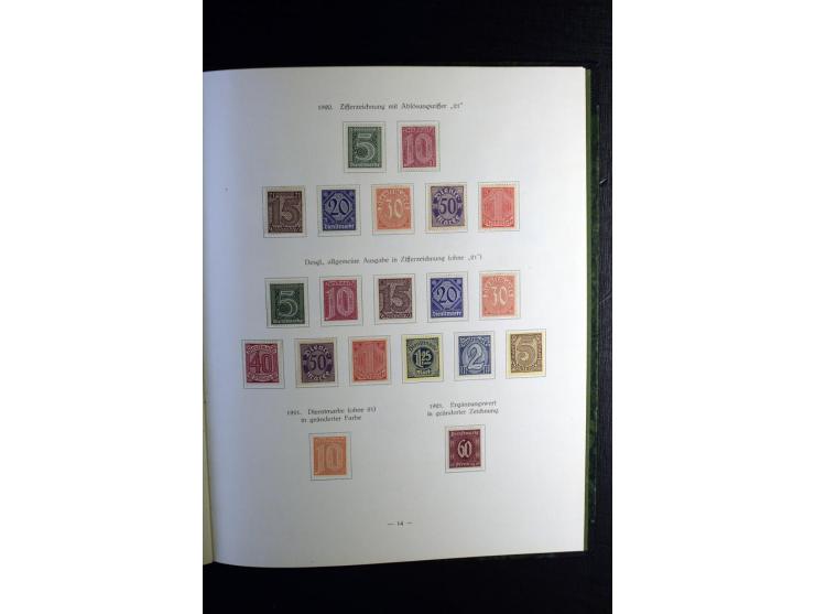 1900/55, postfrischer, ungebrauchter und gestempelter Posten mit vielen guten Werten und Sätzen, dabei u.a. Bund Posthorn pos