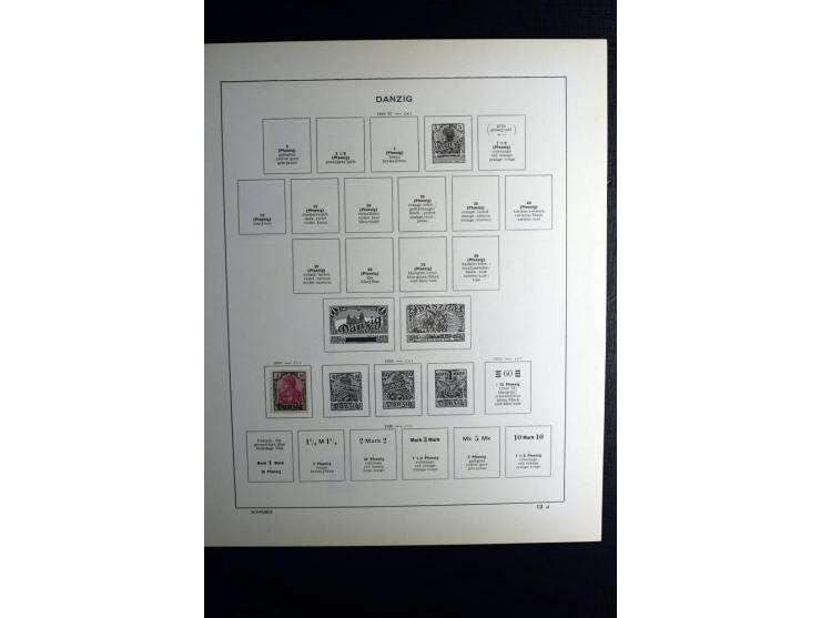 1900/55, postfrischer, ungebrauchter und gestempelter Posten mit vielen guten Werten und Sätzen, dabei u.a. Bund Posthorn pos